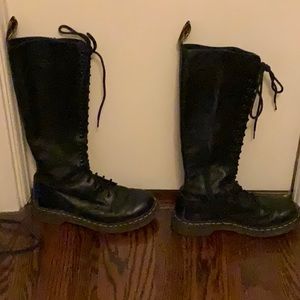 Dr Marten knee high boots